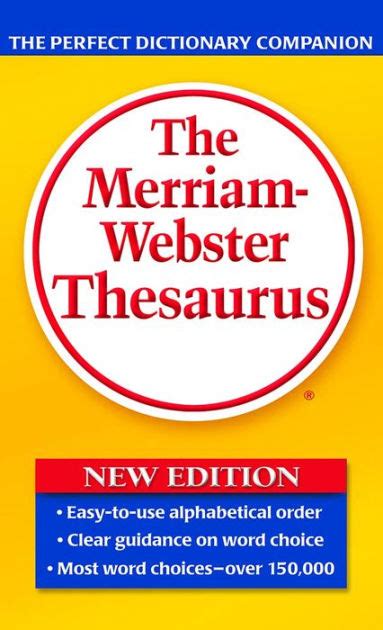 merriam webster thesaurus